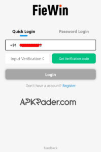 Fiewin-registration-APKRADER