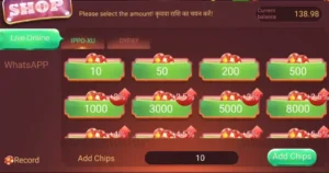 Add Money in Rummy Loot Apk