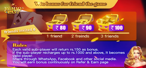 Rummy East Earn Money