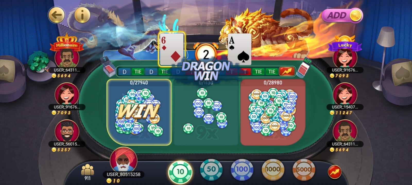 How to Play Rummy Club Pro Dragon Vs Tiger ₹25000