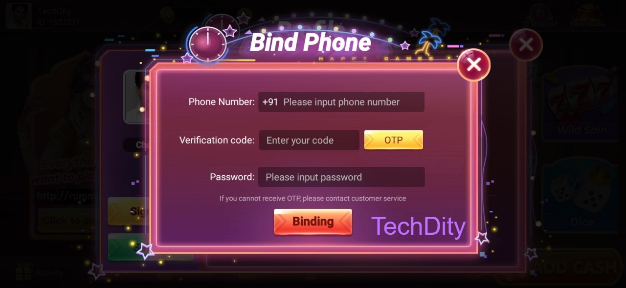 How To Create Account in Teen Patti Regal Apk