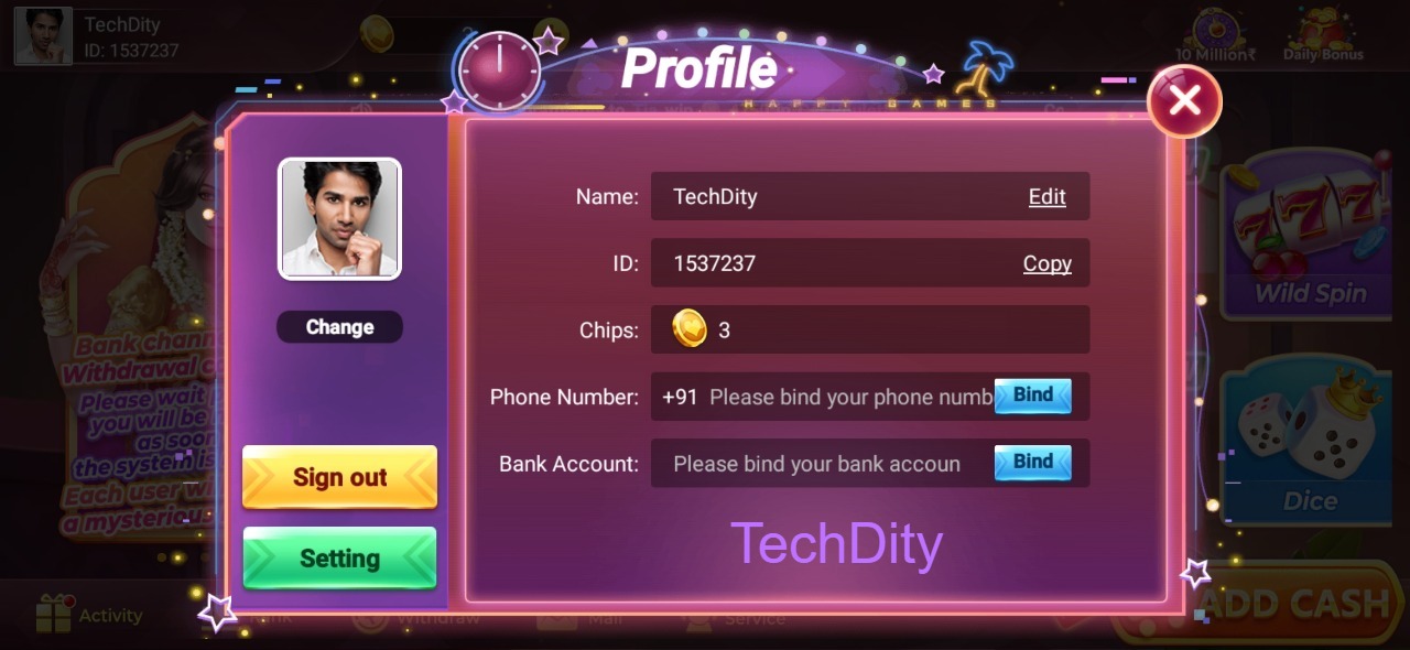 How To Create Account in Teen Patti Regal Apk